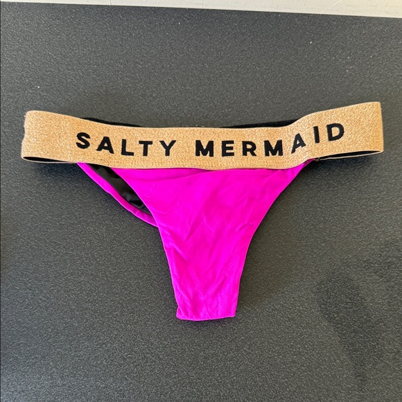 Salty Mermaid Pink Bikini Bottom - Picture 1 of 2